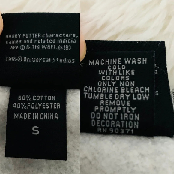 HARRY Potter Gryffindor Universal Studios Sweatshirt, Small - Picture 4 of 16